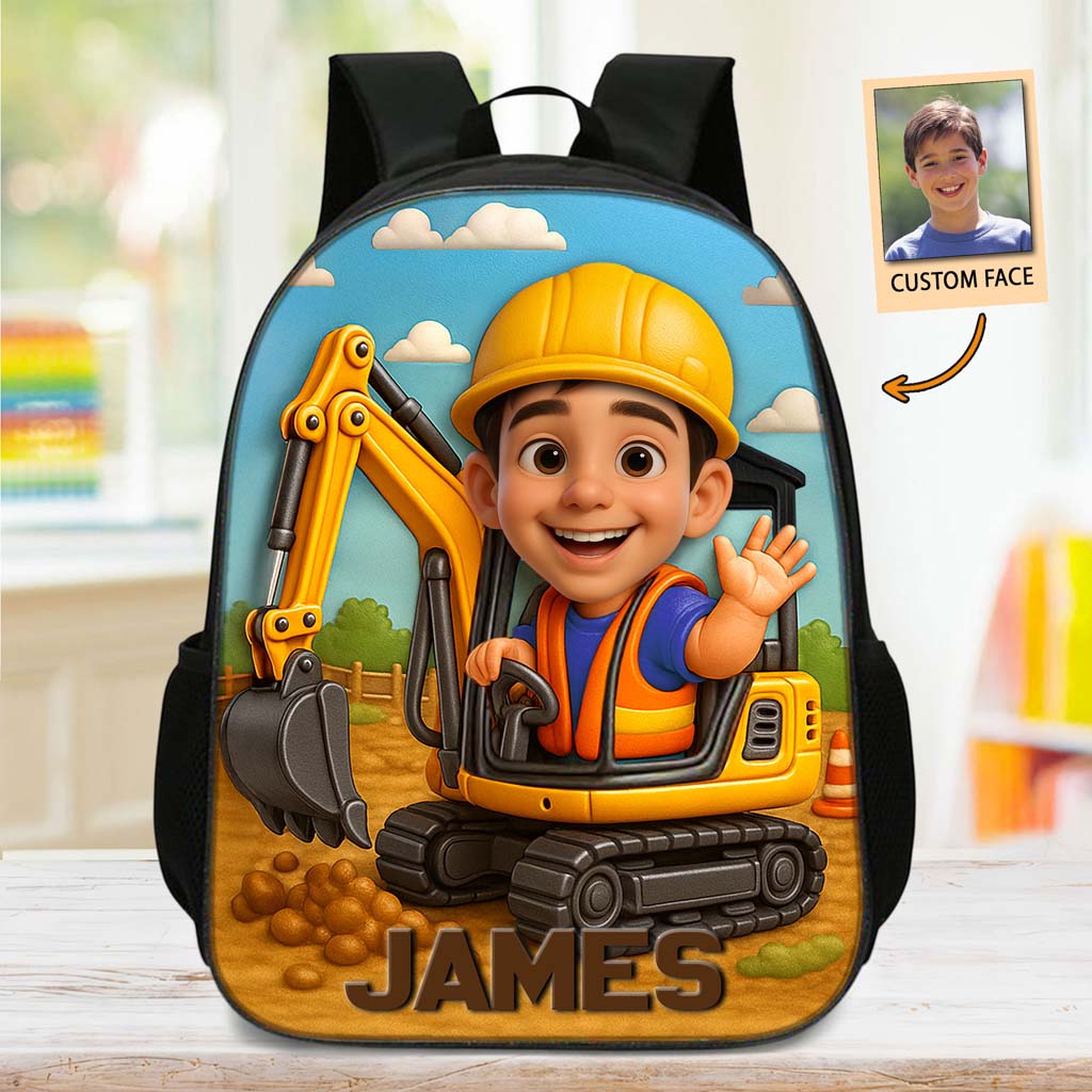 Personalized Back To School Backpack, School Bag For Kid UKHM5020803