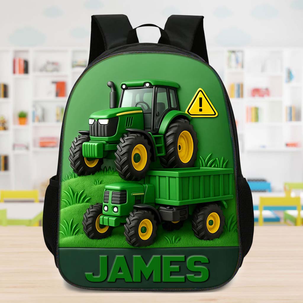 Personalized Tractor Backpack QFHM5020802