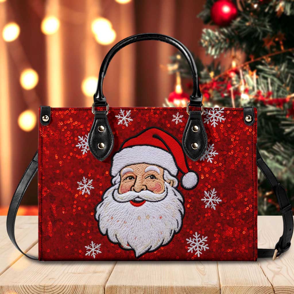 Santa Claus Christmas Leather Handbag & Wallet QFTD5071001