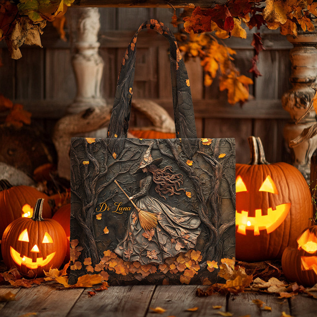 Personalized Witchy Quilted Tote Bag QFNT5220805