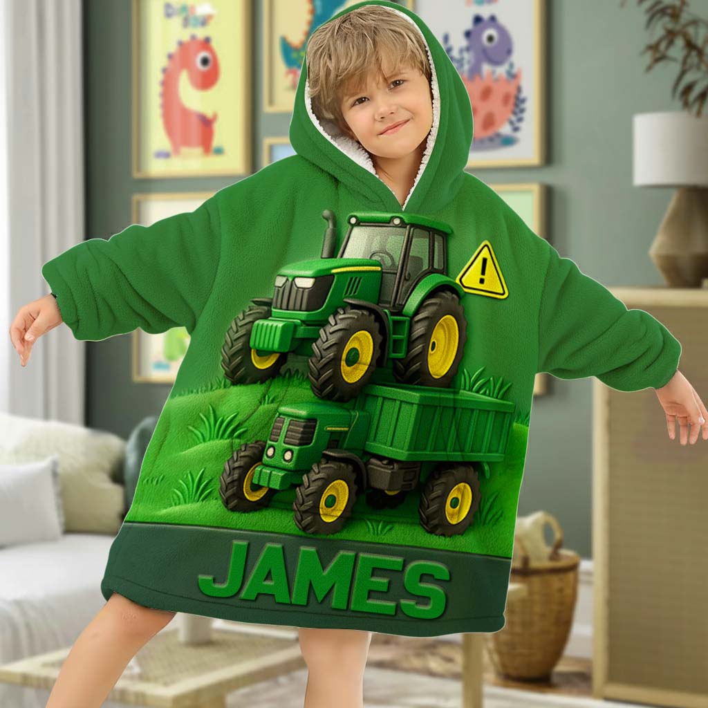 Personalized Kid Blanket Hoodie QFHM5250904