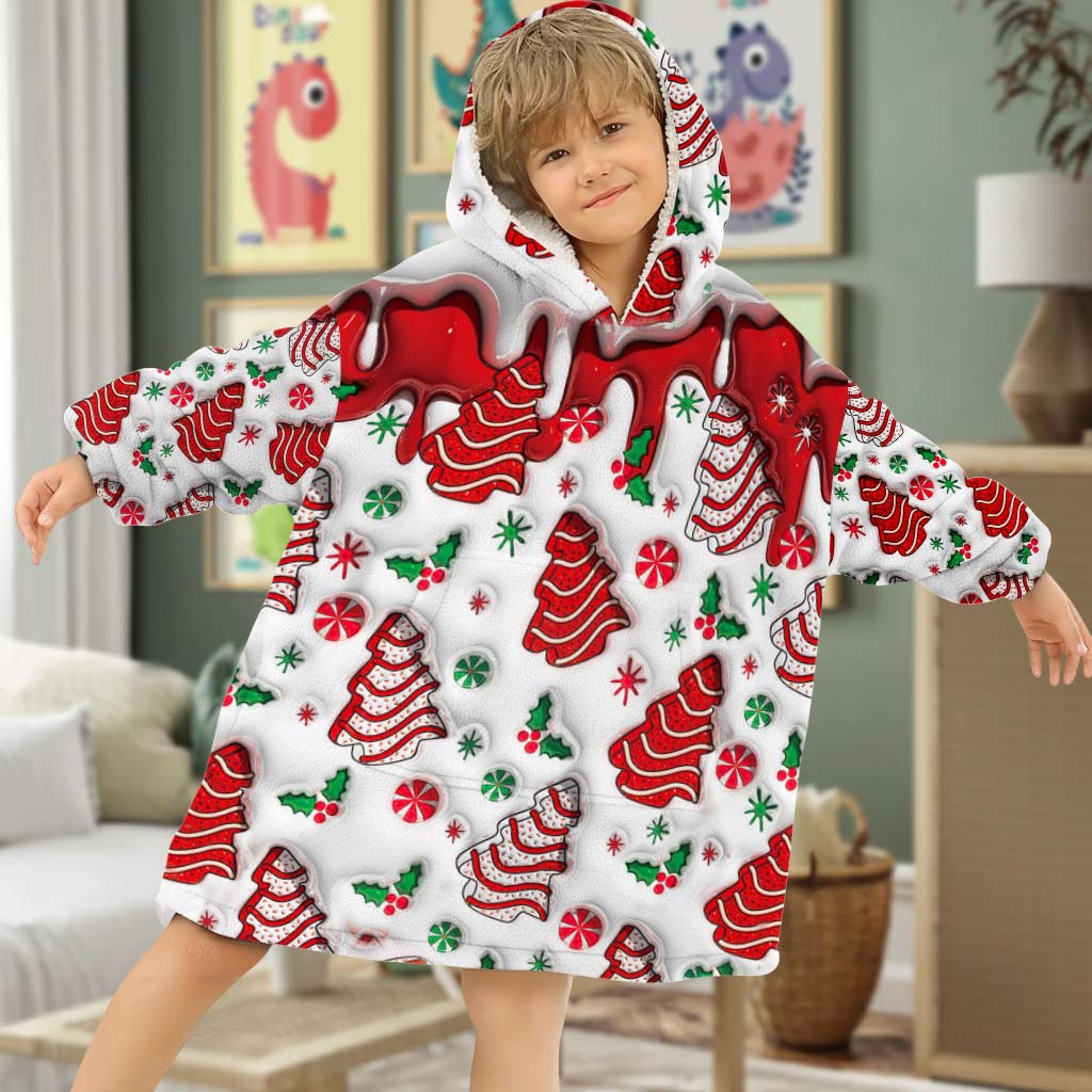 Personalized Christmas Blanket Hoodie QFHM5290902