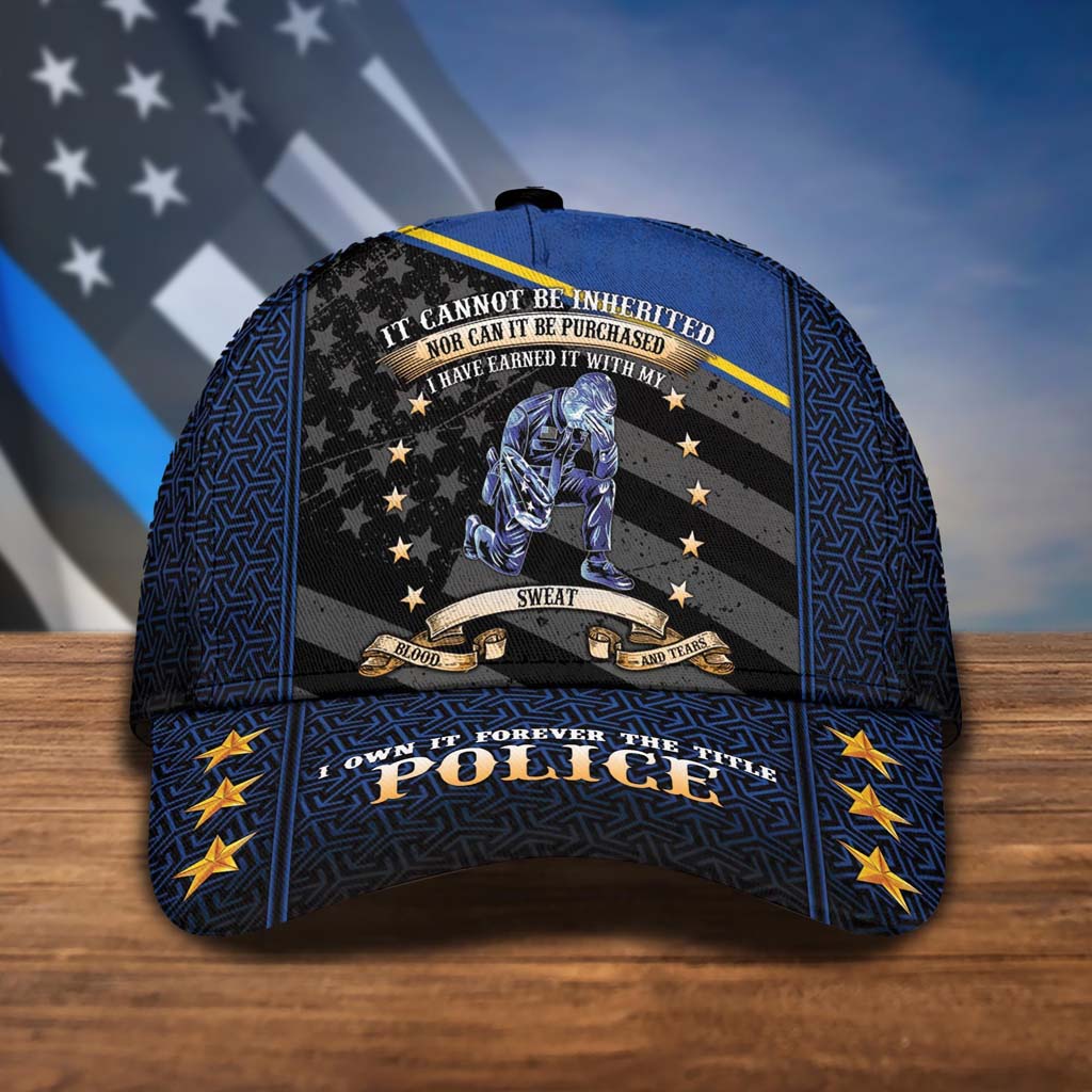 It Cannot Be Inherited Nor Can It Be Purchased Cap, Police Cap QFTD140304