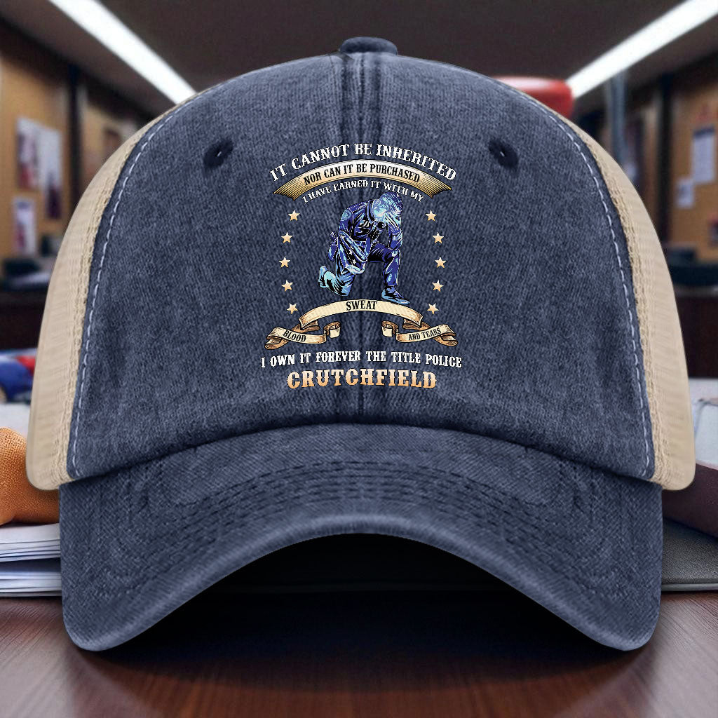 Personalized Police Baseball Cap QFHH5160606