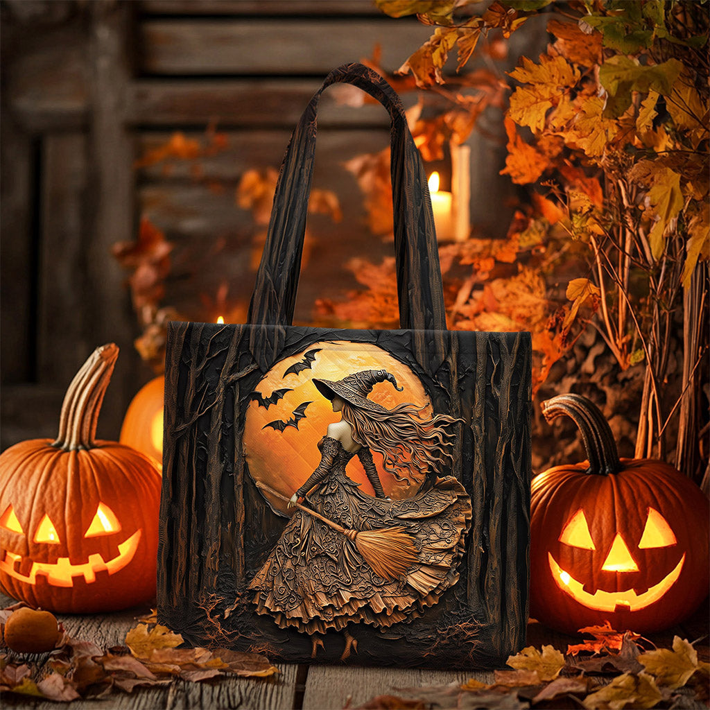 Personalized Witchy Quilted Tote Bag QFNT5250801