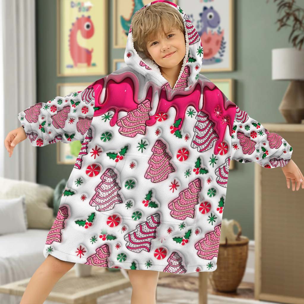 Personalized Christmas Blanket Hoodie QFHM5290901