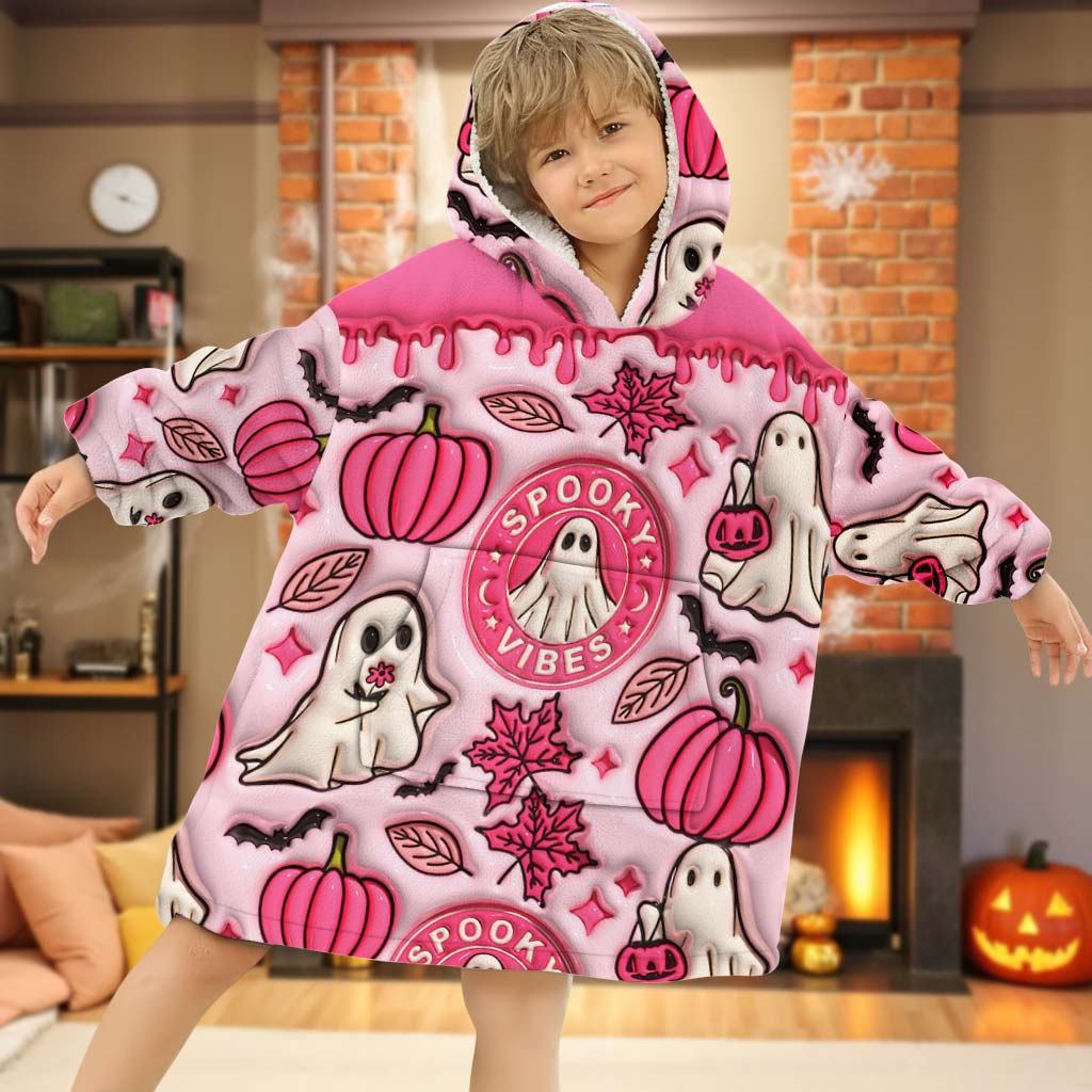 Personalized Halloween Blanket Hoodie QFHM5300903