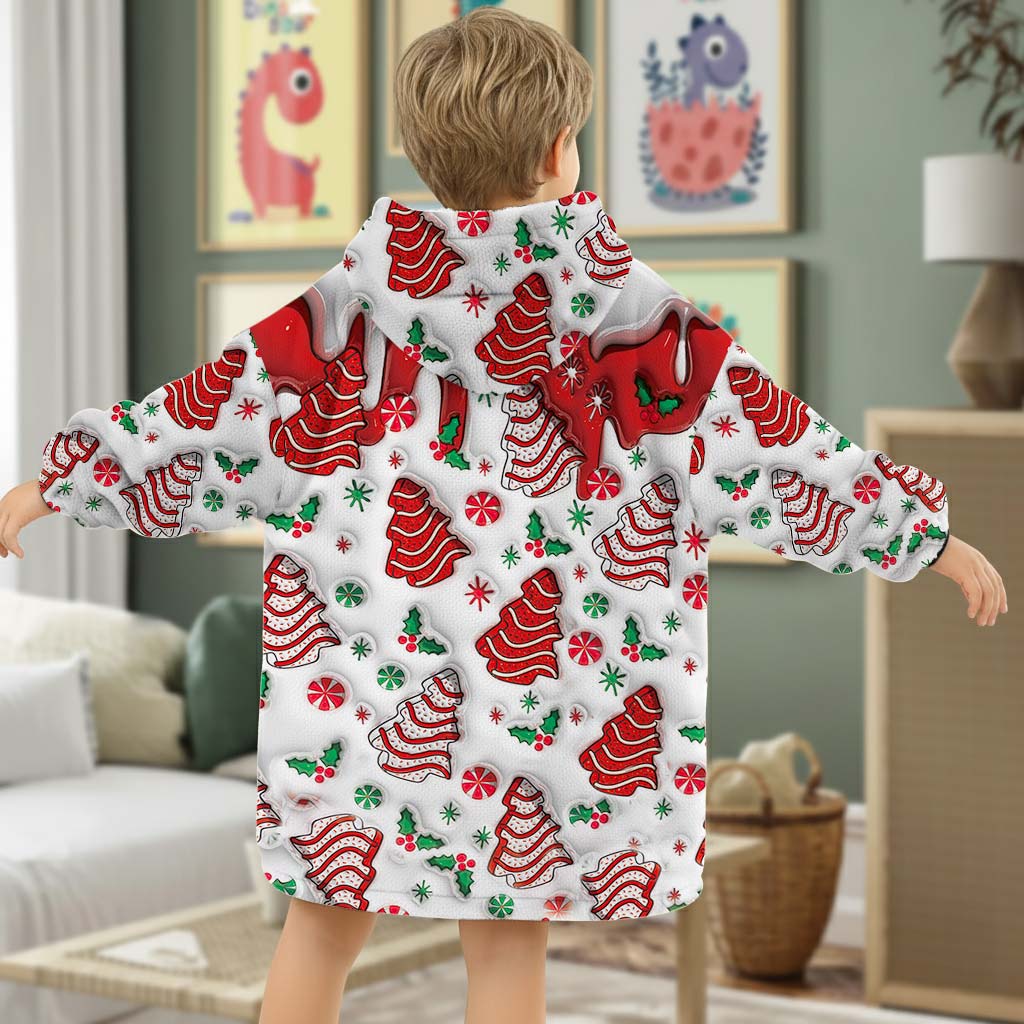 Personalized Christmas Blanket Hoodie QFHM5290902