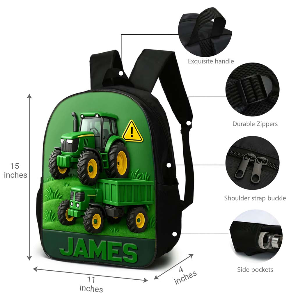 Personalized Tractor Backpack QFHM5020802
