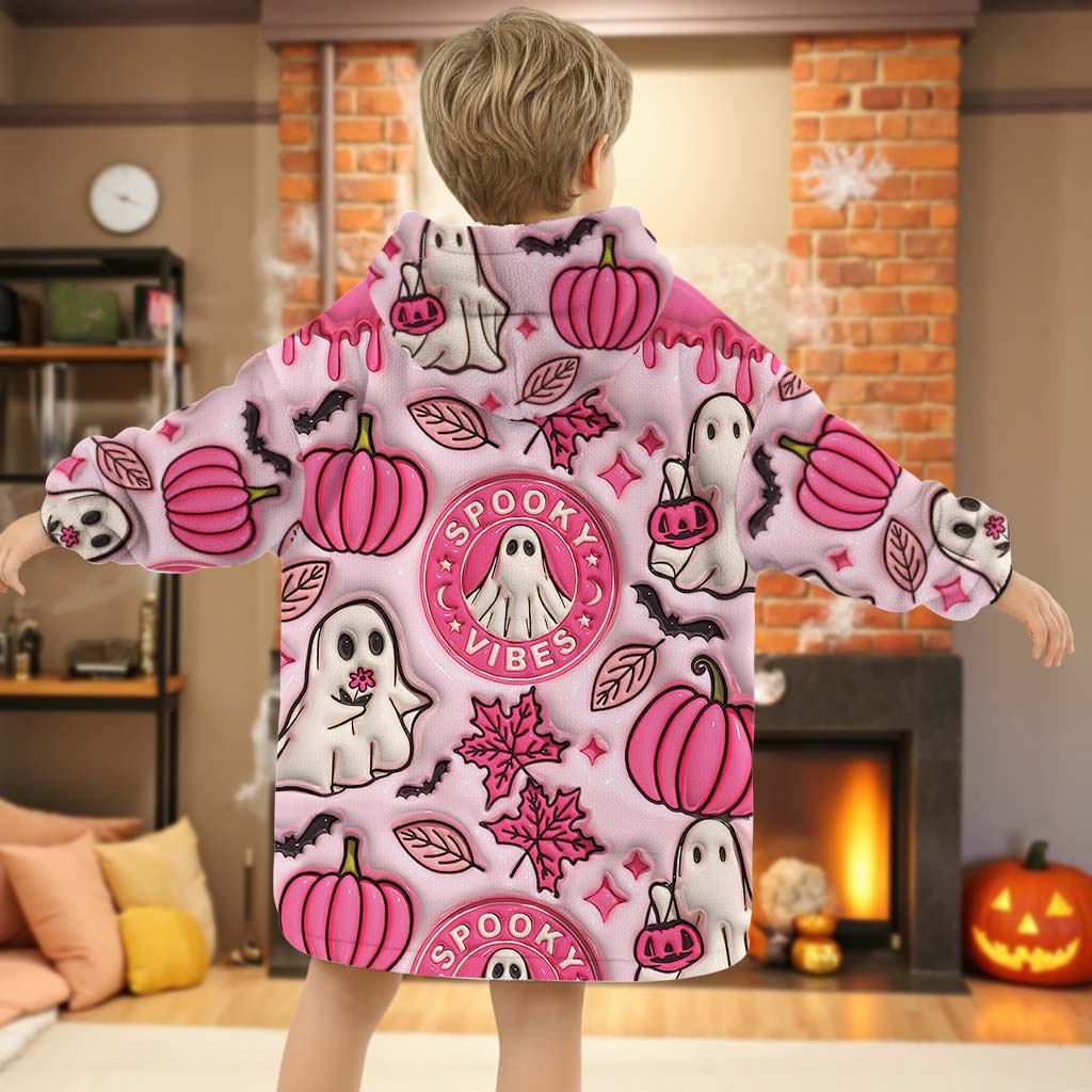 Personalized Halloween Blanket Hoodie QFHM5300903