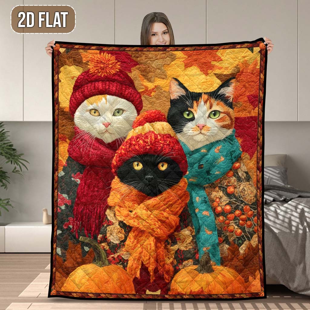 Cat Quilt Blanket NPTD5090903