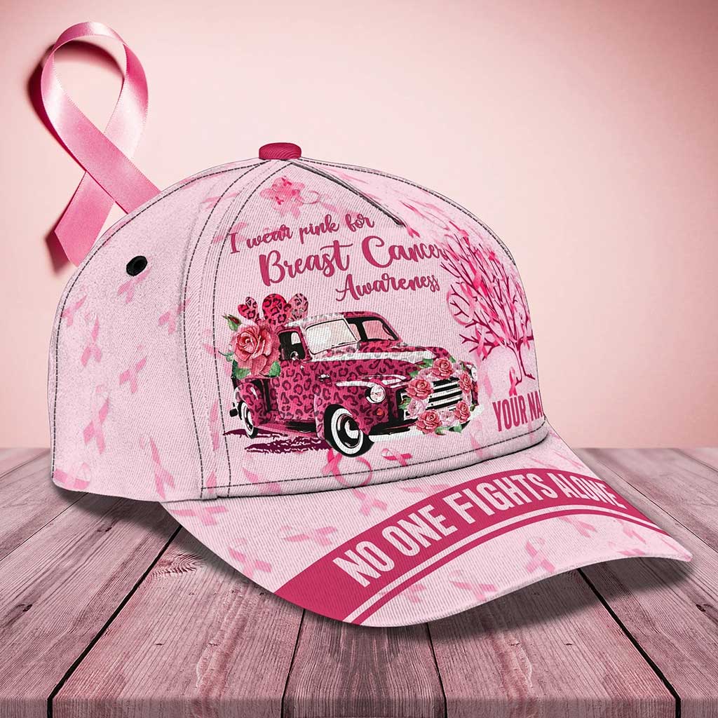 Custom Name Cap For Breast Cancer Women QFTZ3250802