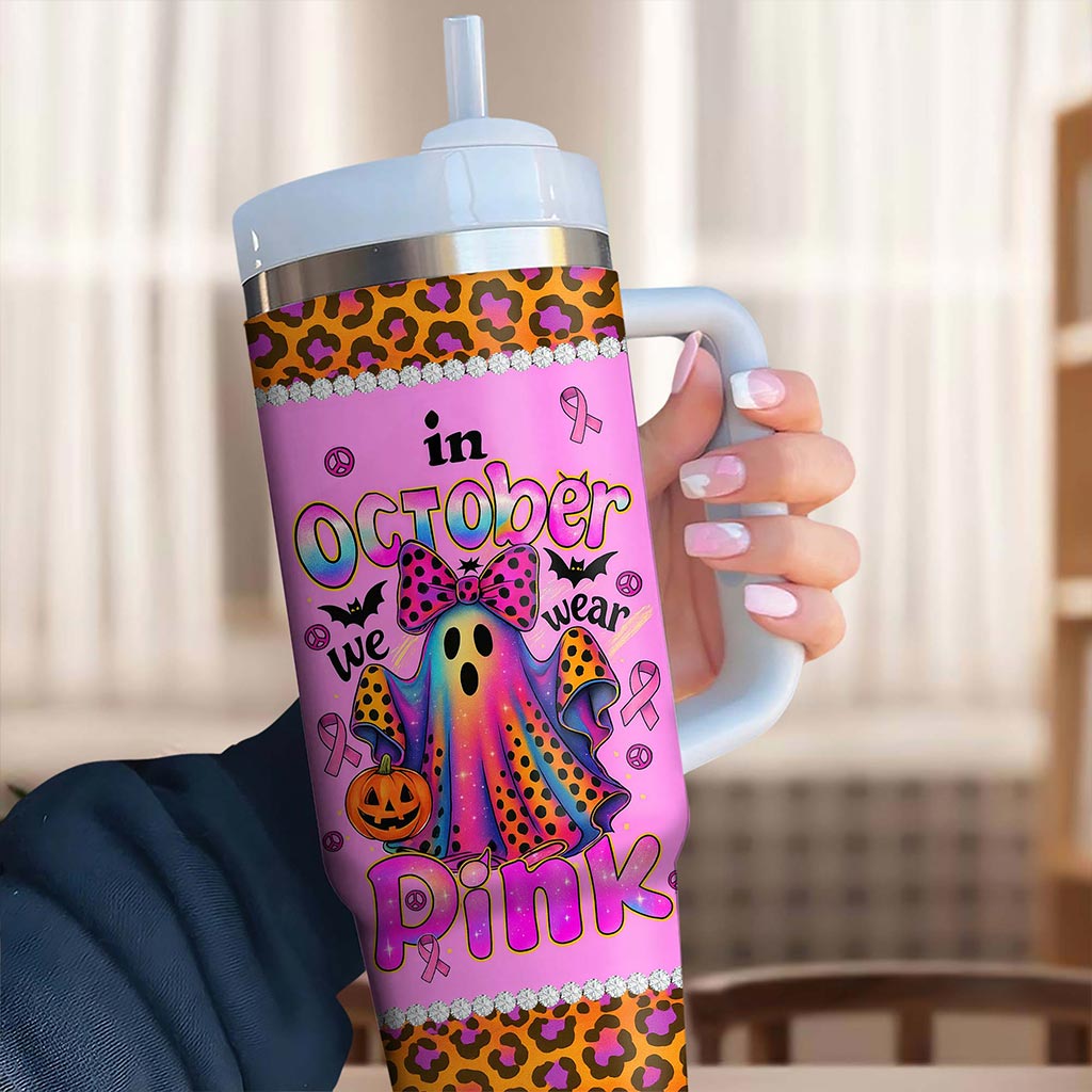 Custom Breast Cancer Awareness 40oz Tumbler UKPY5190902