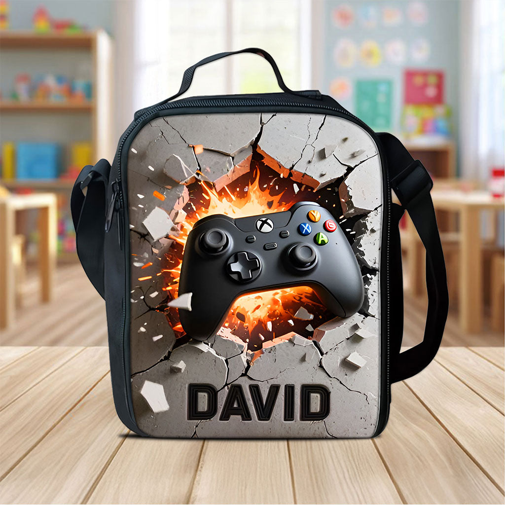Personalized Game Back To School Backpack, School Bag For Kid UKTO5130801
