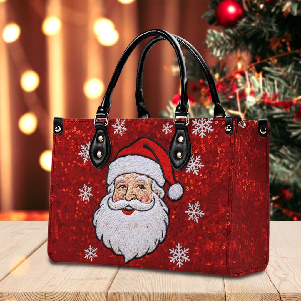 Santa Claus Christmas Leather Handbag & Wallet QFTD5071001