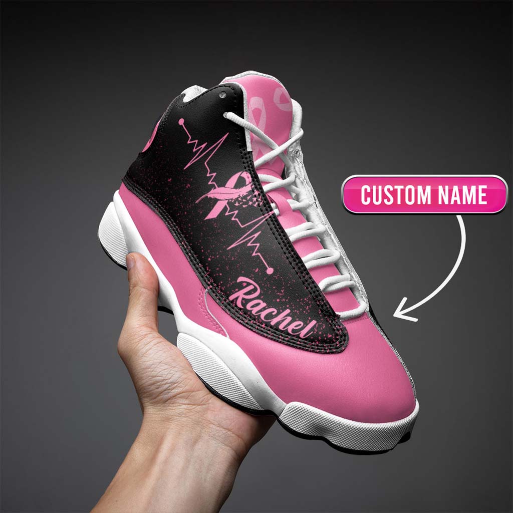 Personalized Name Breast Cancer I Wear Pink For Myself Shoes UKTD3250803