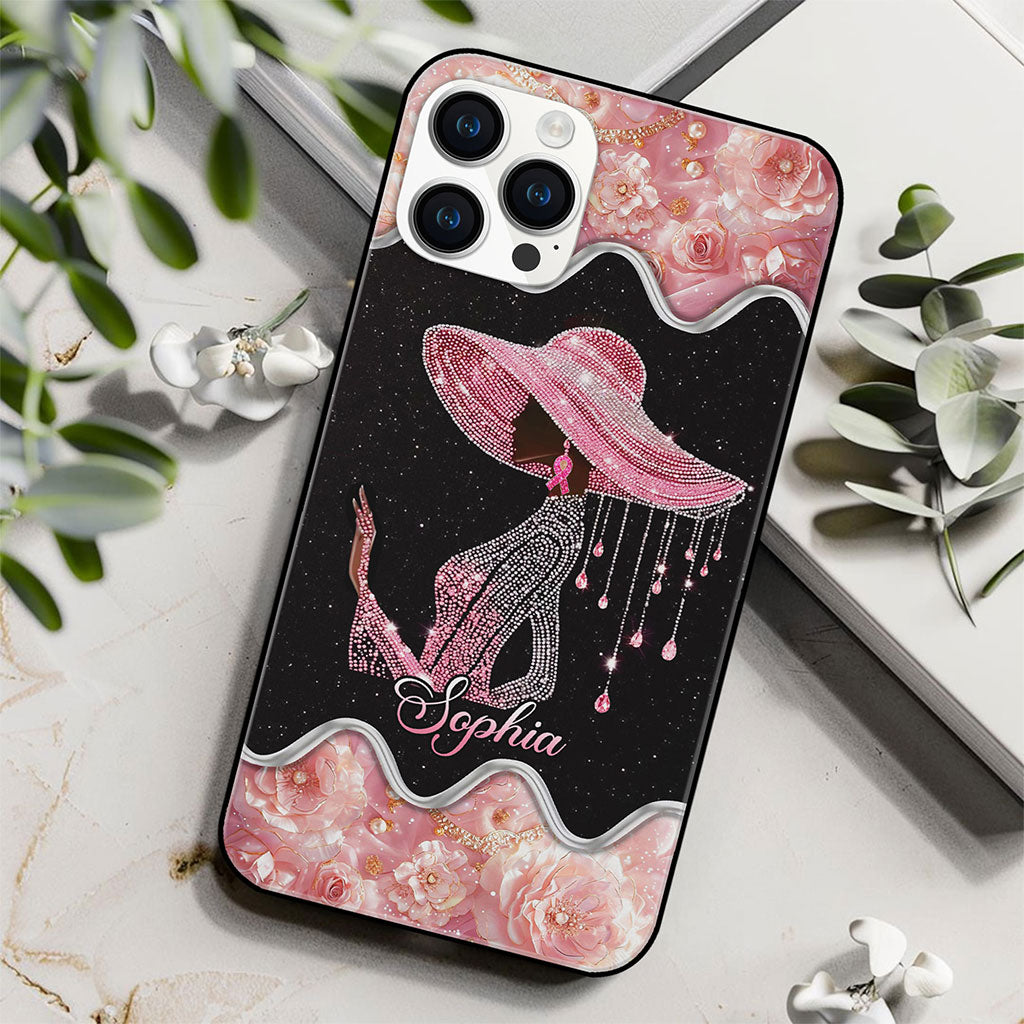 Custom Breast Cancer Awareness Phone Case UKTO5130901