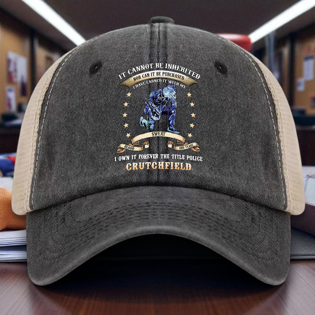 Personalized Police Baseball Cap QFHH5160606