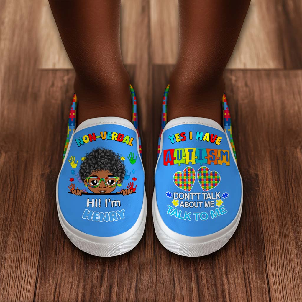 Personalized Autism Pedal Shoes for kids NPND4171002