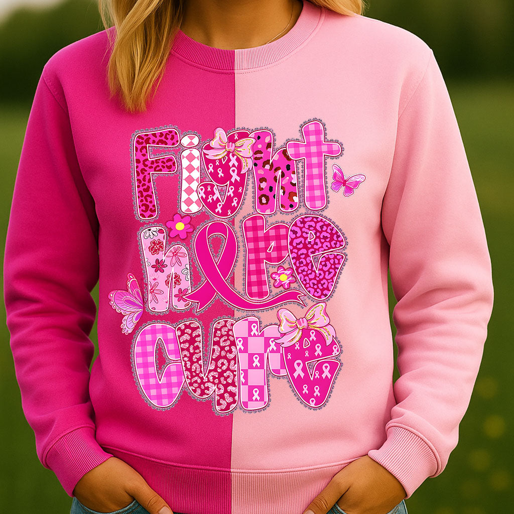 Faith Hope Cure 3D All Over Printed Clothes, Breast Cancer Awareness QFHH5100902