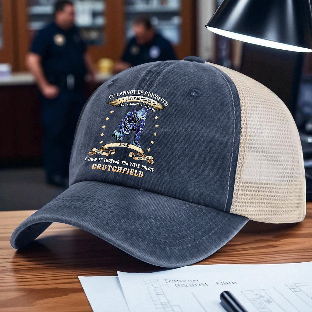 Personalized Police Baseball Cap QFHH5160606