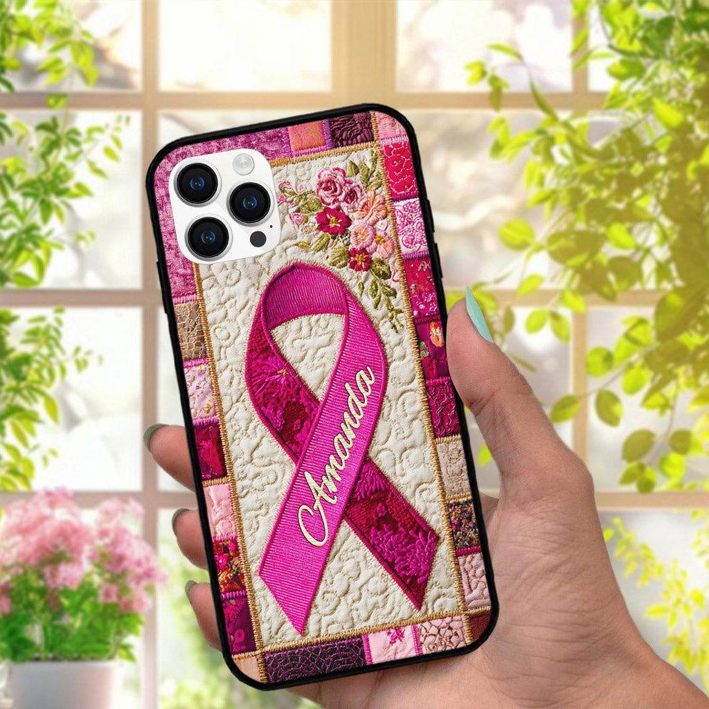 Personalized Breast Cancer Phone Case QFNT5050802