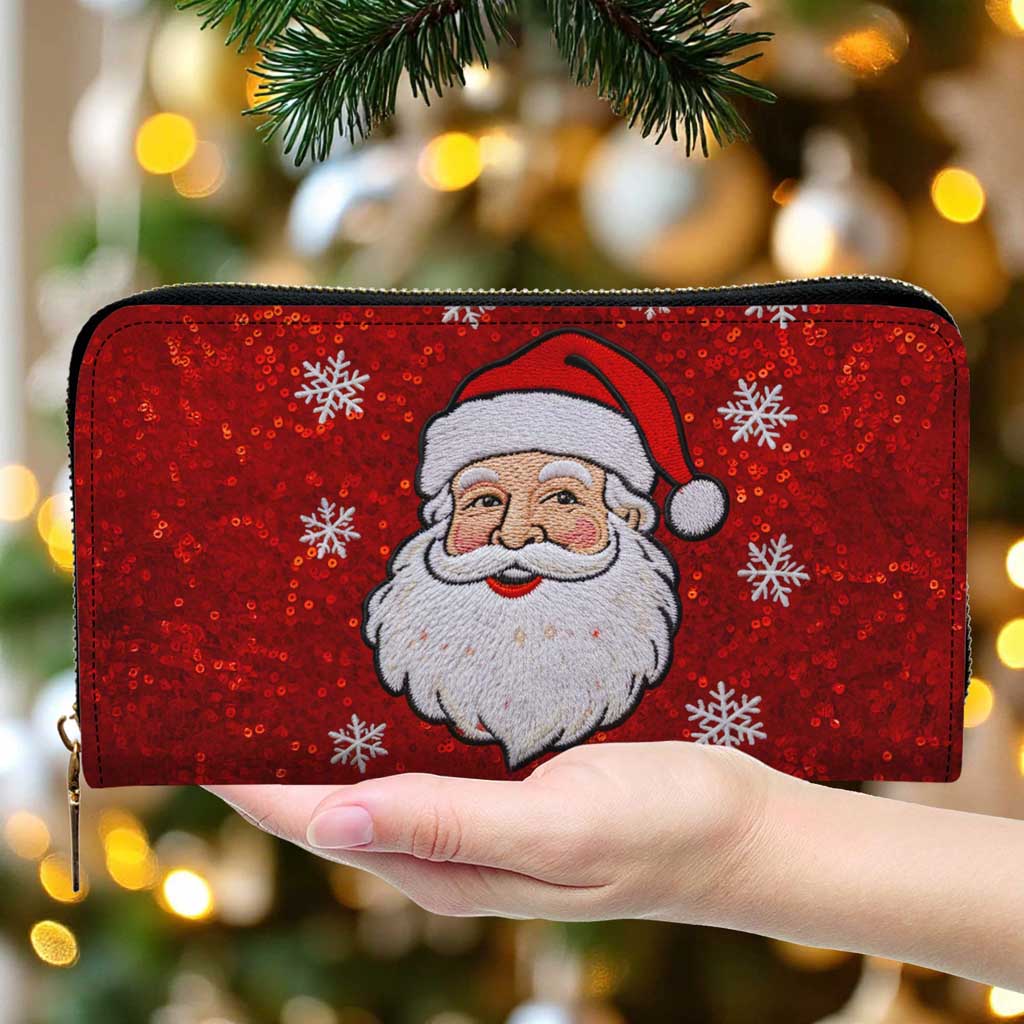 Santa Claus Christmas Leather Handbag & Wallet QFTD5071001