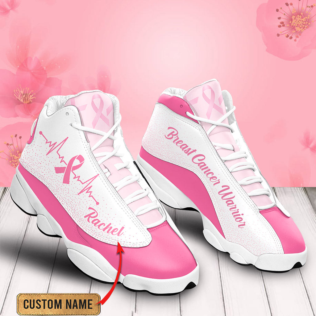 Custom Name Breast cancer Shoes UKHA3210801
