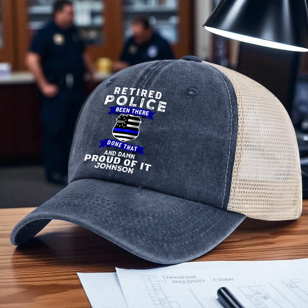 Personalized Police Baseball Cap QFHH5160605