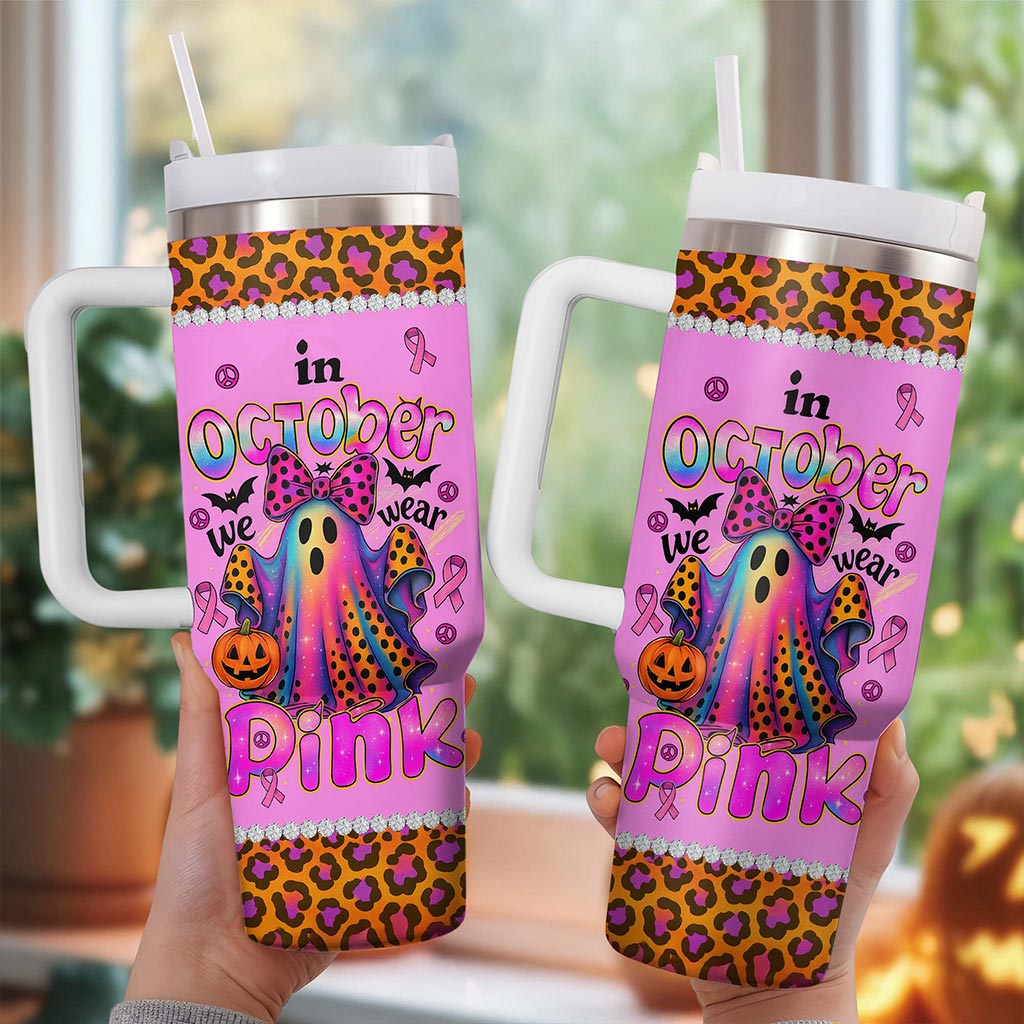 Custom Breast Cancer Awareness 40oz Tumbler UKPY5190902