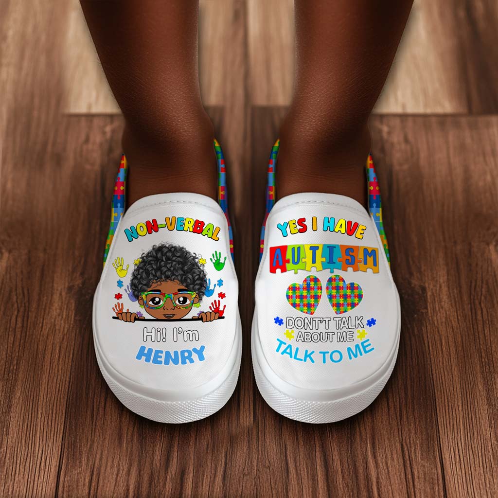 Personalized Autism Pedal Shoes for kids NPND4171002