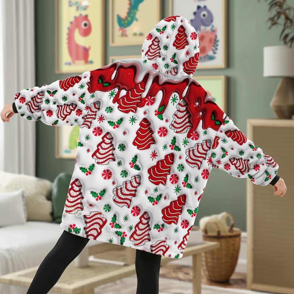 Personalized Christmas Blanket Hoodie QFHM5290902
