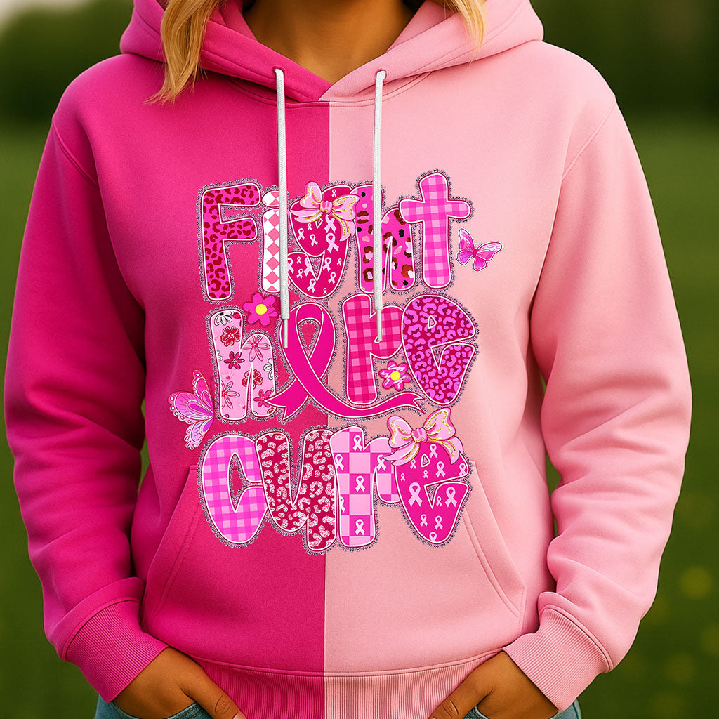 Faith Hope Cure 3D All Over Printed Clothes, Breast Cancer Awareness QFHH5100902