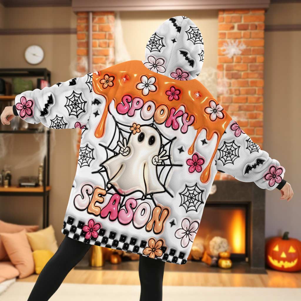 Personalized Halloween Blanket Hoodie QFHM5300904