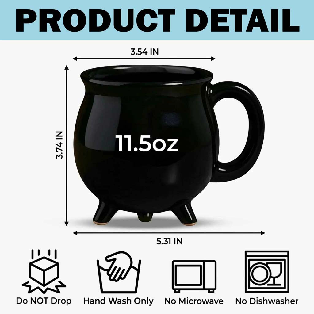 Witches Brew Cauldron Mug QFHM5260802