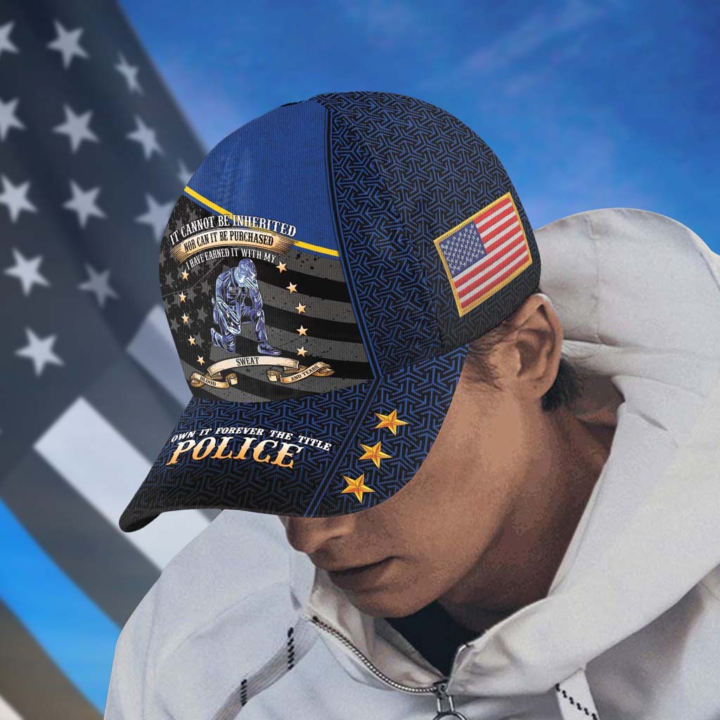 It Cannot Be Inherited Nor Can It Be Purchased Cap, Police Cap QFTD140304