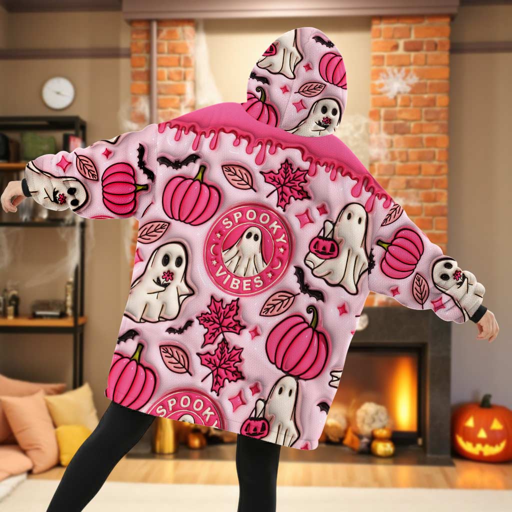Personalized Halloween Blanket Hoodie QFHM5300903
