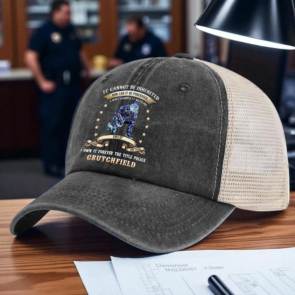 Personalized Police Baseball Cap QFHH5160606