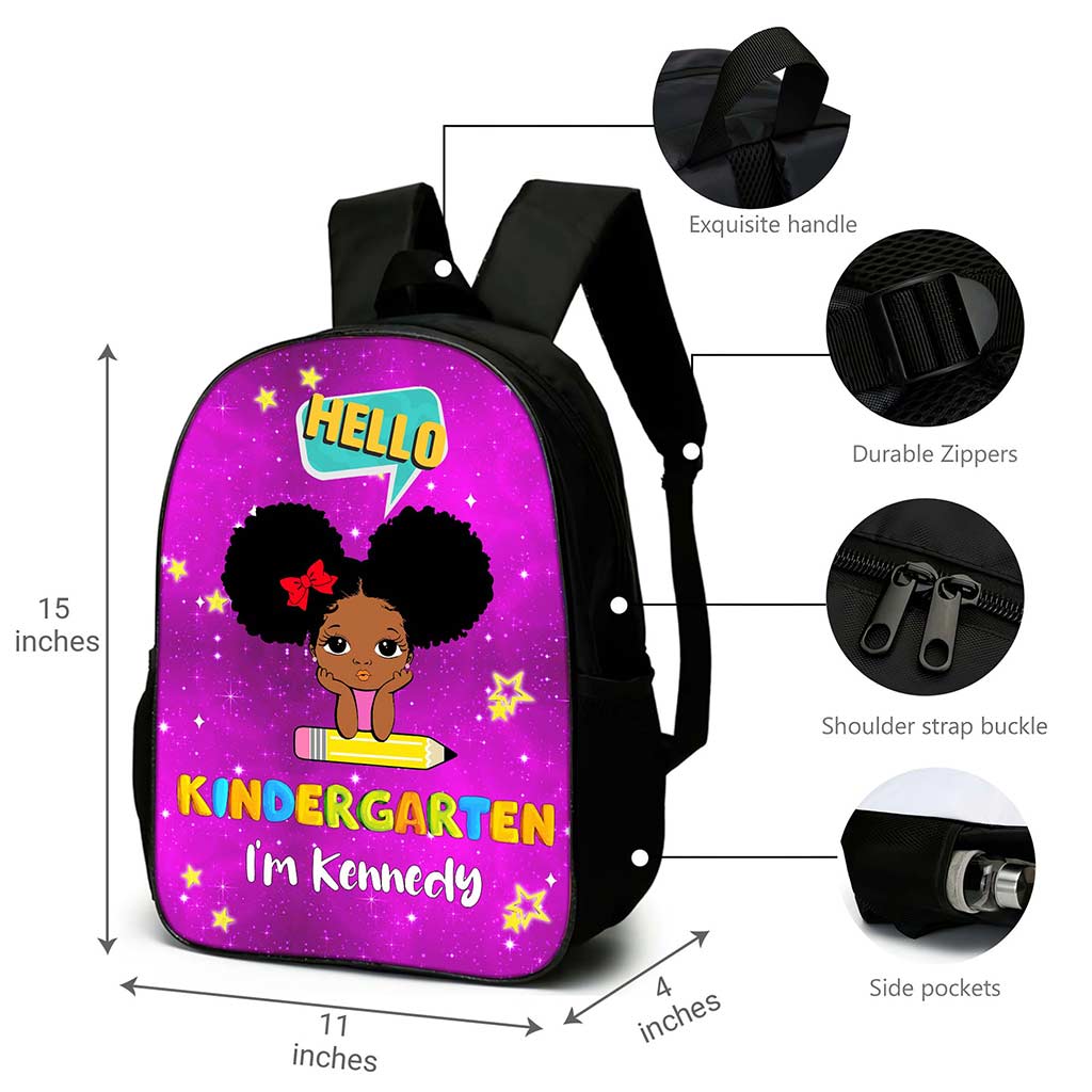 Personalized School Grade And Kids Name Back To School Backpack QFTZ3200701