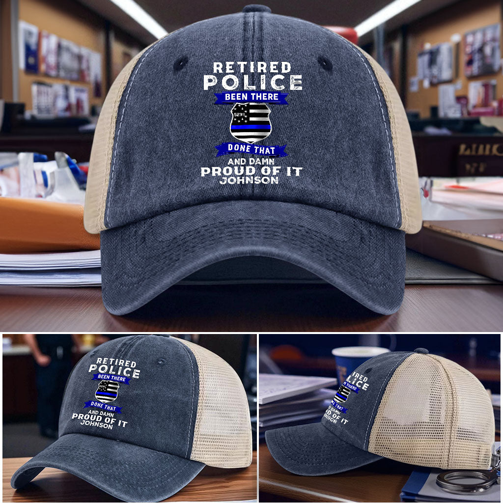 Personalized Police Baseball Cap QFHH5160605