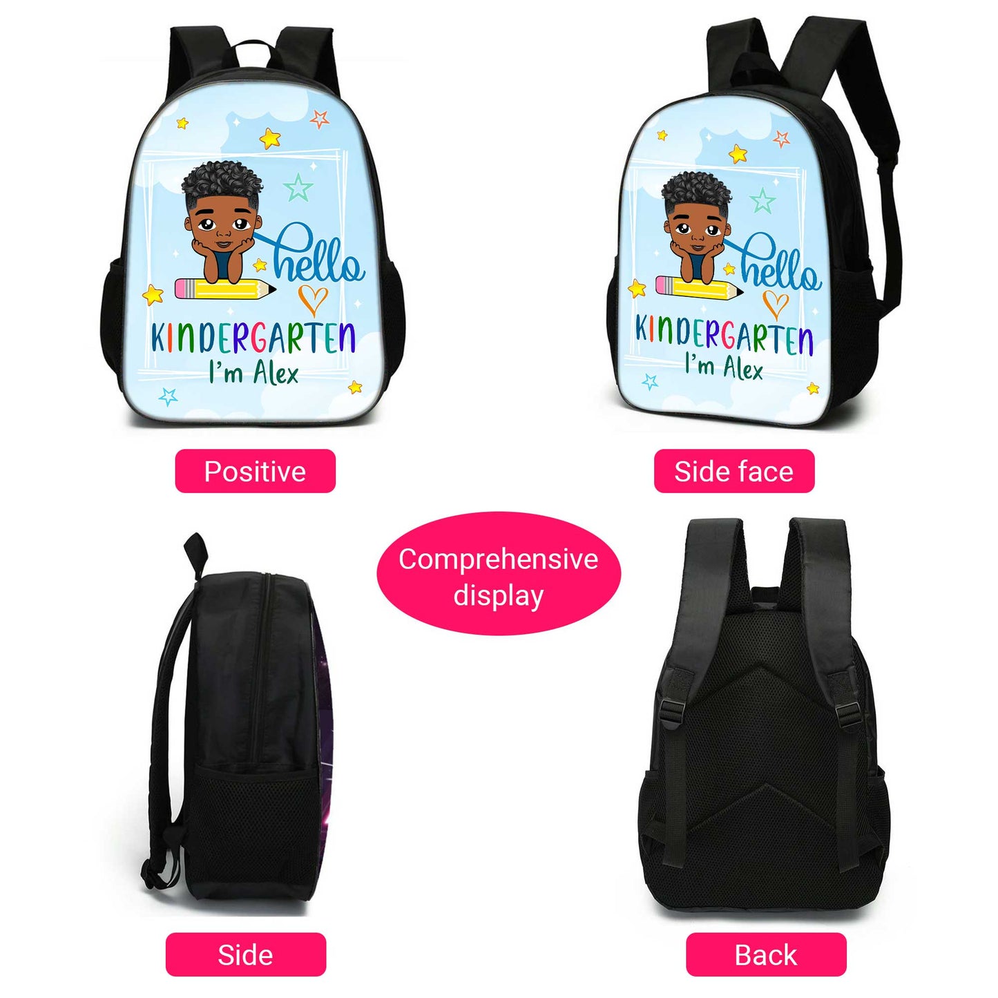 Personalized School Grade And Kids Name Back To School Backpack QFHA3170703