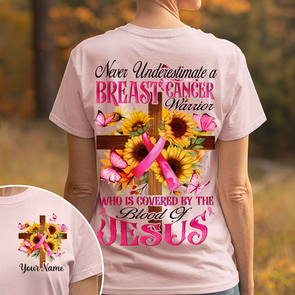 Personalized Name Breast Cancer 3D All Over Printed Clothes QFHM5150801