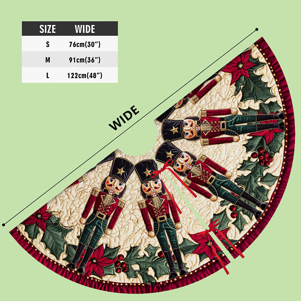 Nutcracker Christmas Tree Skirt UKNT5251004