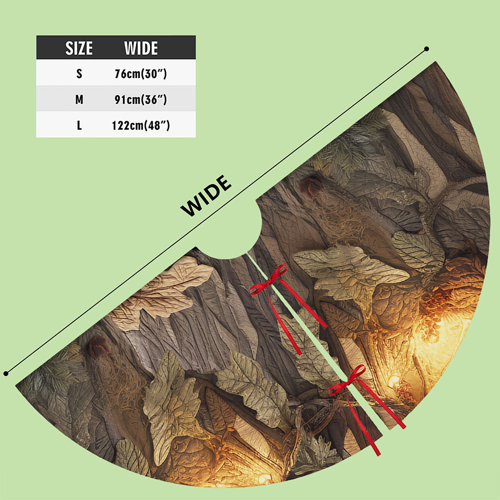 Raccoon Christmas Tree Skirt QFNT5241001