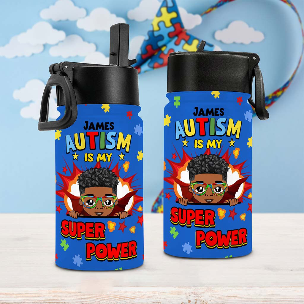 Personalized Back to School Autism Backpack + Lunchbag + Bottle NPND4300803-DX