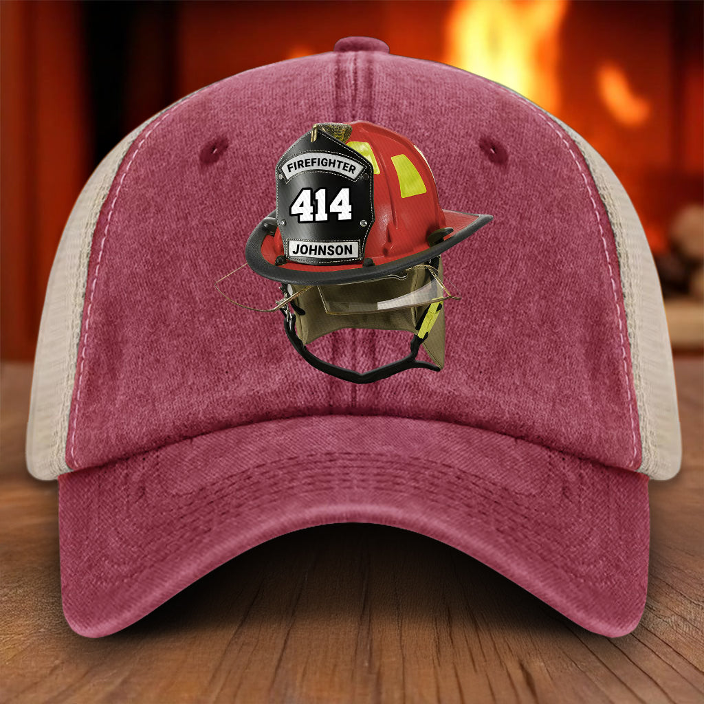 Personalized Firefighter Baseball Cap QFTZ5130605