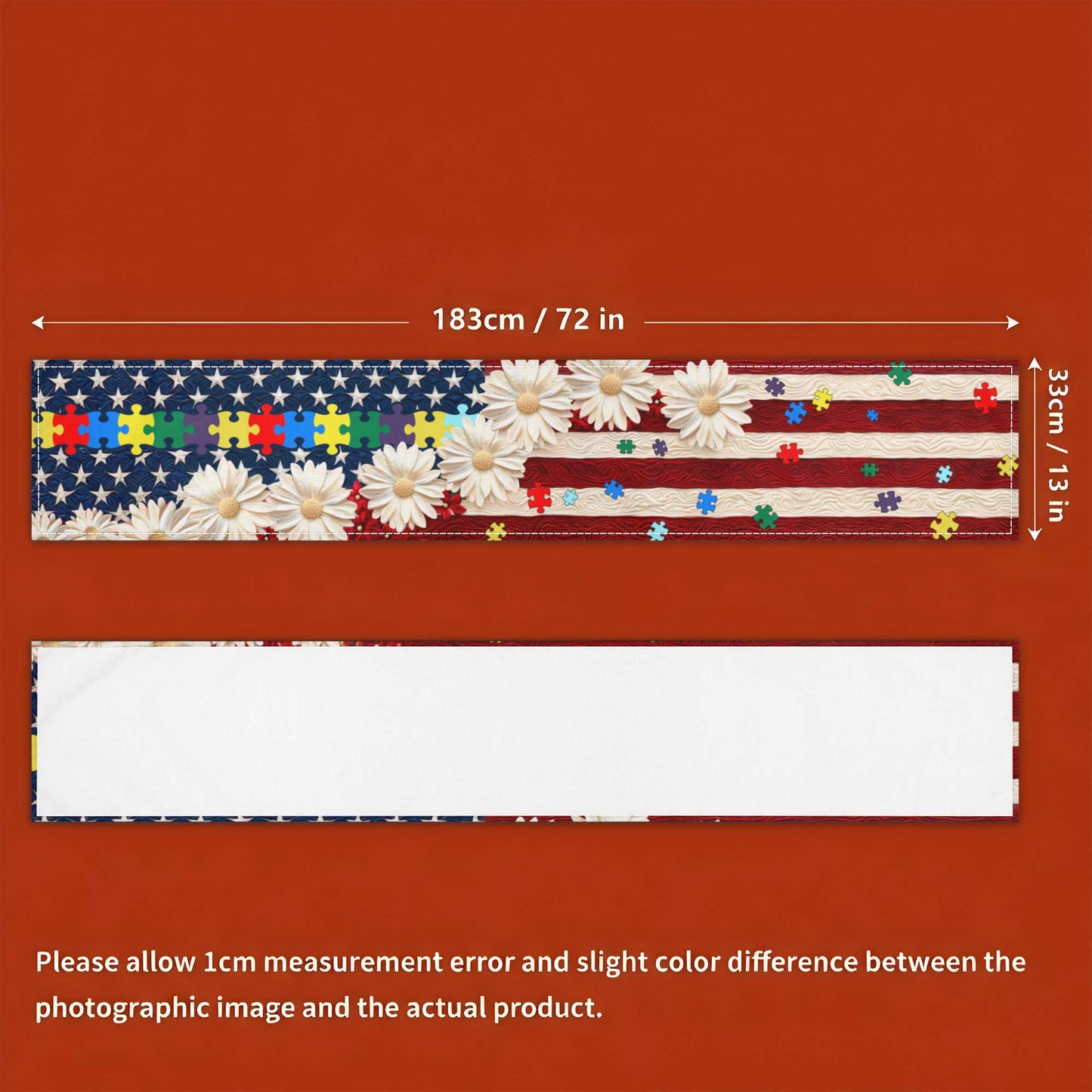 Autism 250th Runner Table THHA6090302 POP