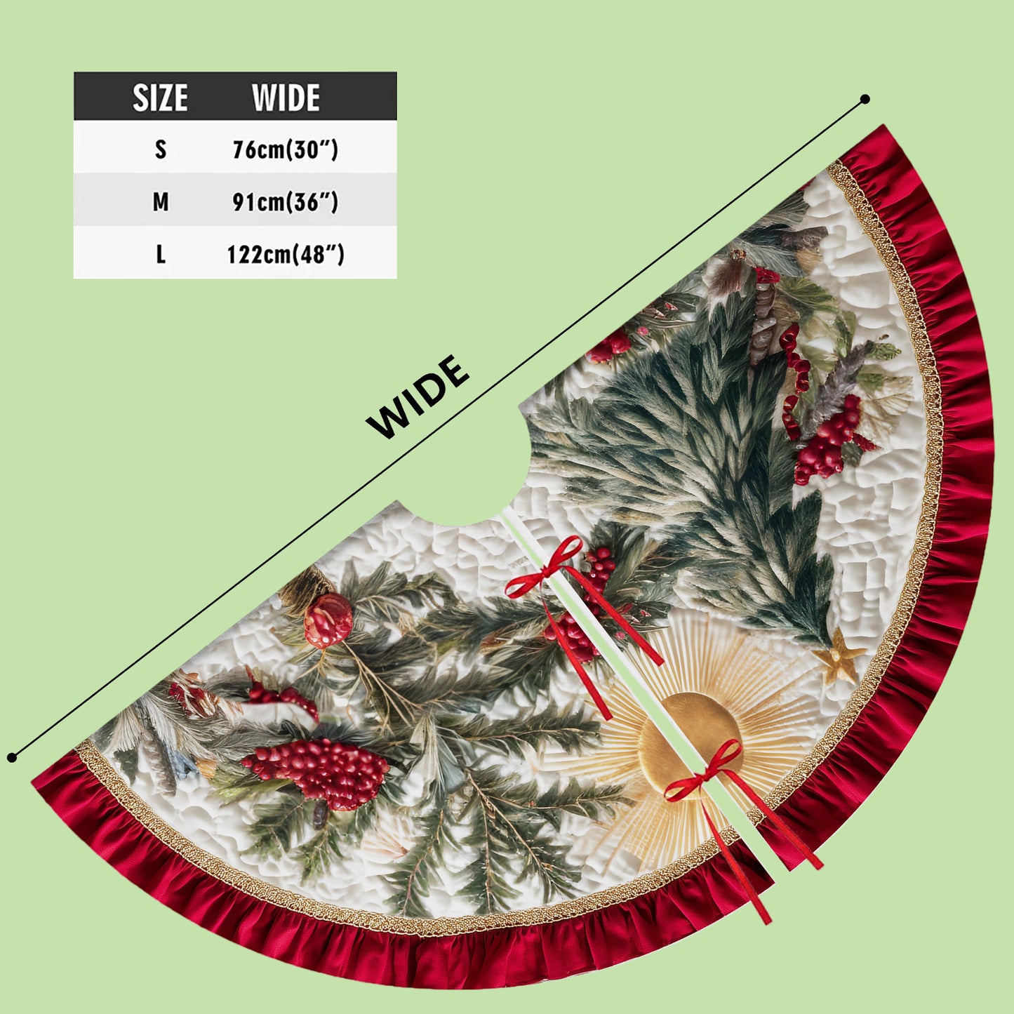 Nativity Christmas Tree Skirt QFHH5281004