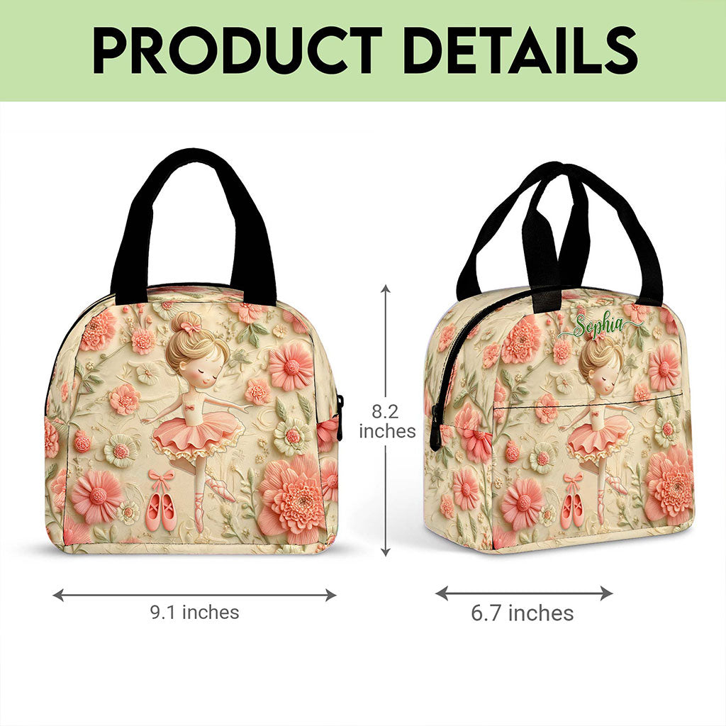 Personalized Ballet Back To School Backpack, School Bag For Kid UKPY5080803