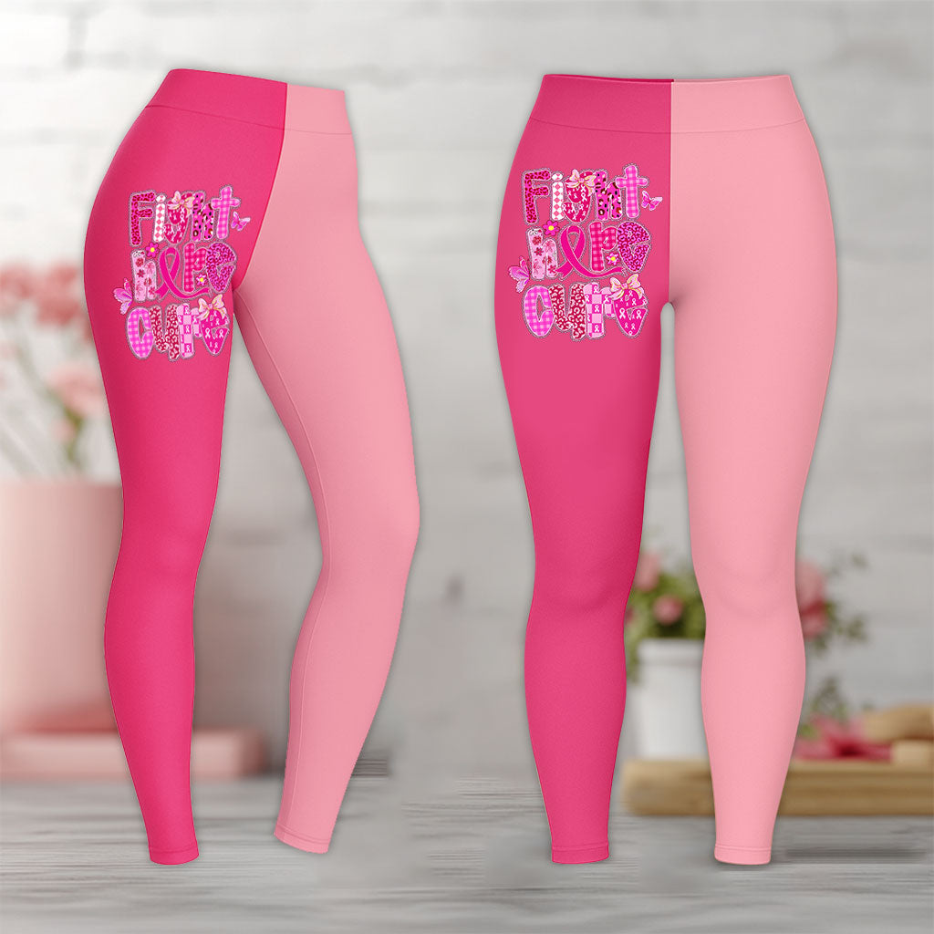 Faith Hope Cure 3D All Over Printed Clothes, Breast Cancer Awareness QFHH5100902